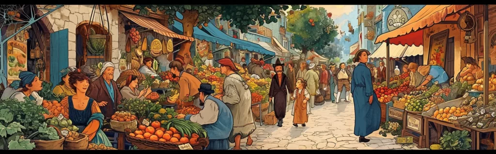 Illustration du rêve marché