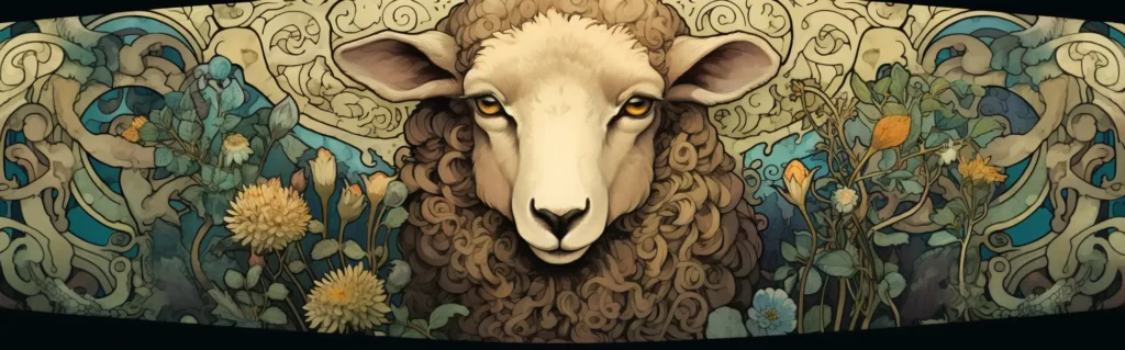 Illustration du rêve mouton