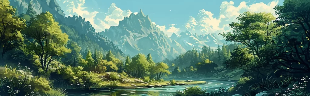 Illustration du rêve nature