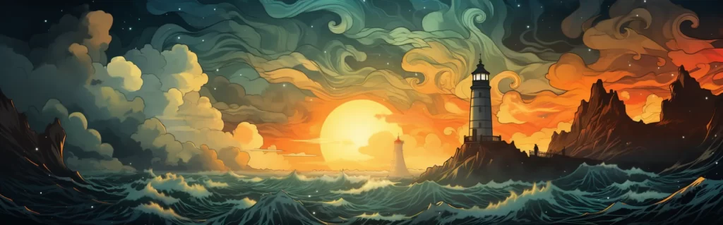 Illustration du rêve phare