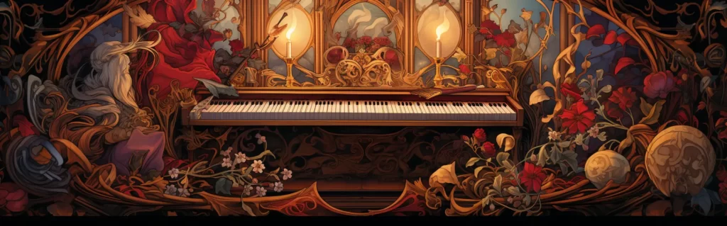 Illustration du rêve piano