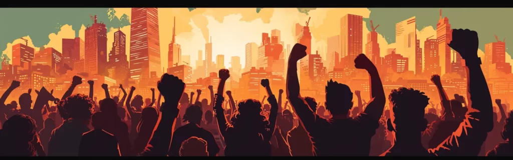 Illustration du rêve révolution