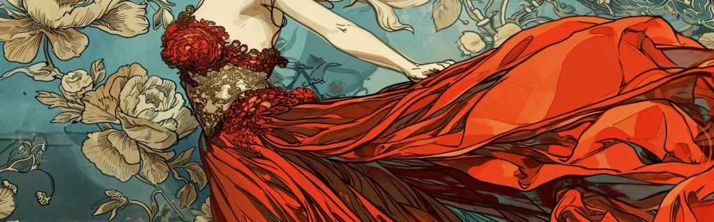 Illustration du rêve robe
