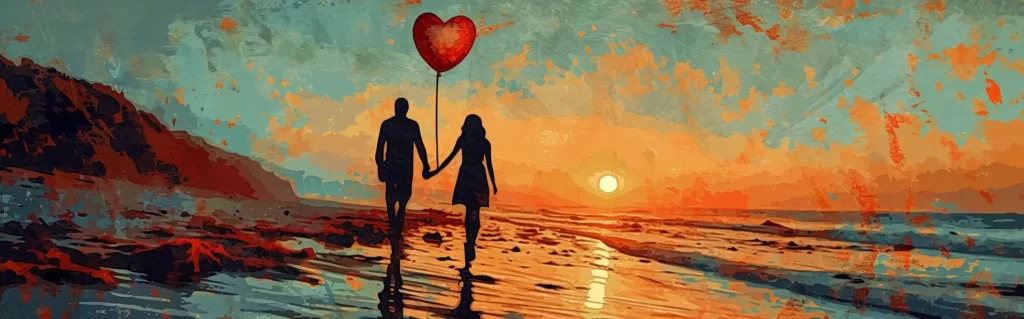 Illustration du rêve romance