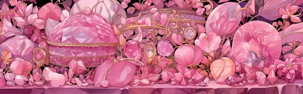 Illustration du rêve rose (couleur)