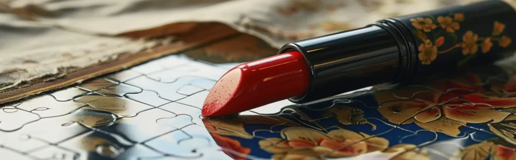 Illustration du rêve rouge à lèvres