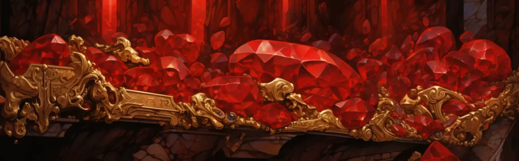 Illustration du rêve rouge (couleur)