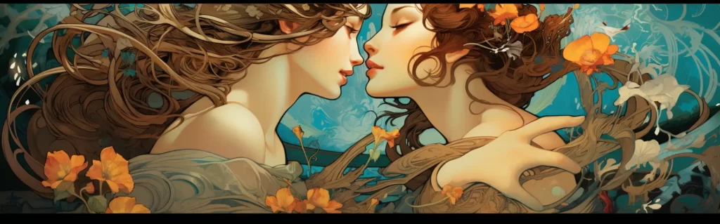 Illustration du rêve érotique