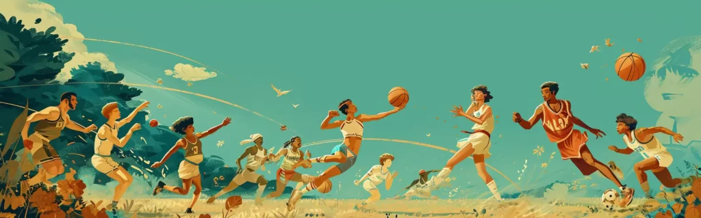 Illustration du rêve sport