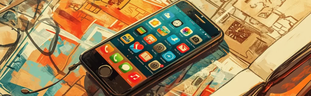 Illustration du rêve téléphone