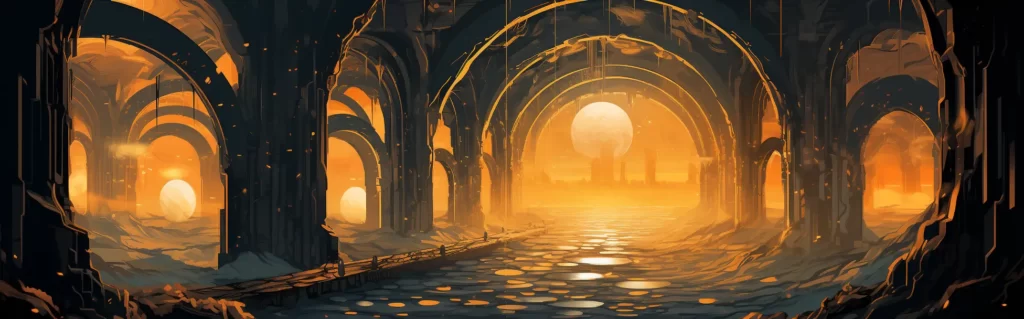 Illustration du rêve tunnel