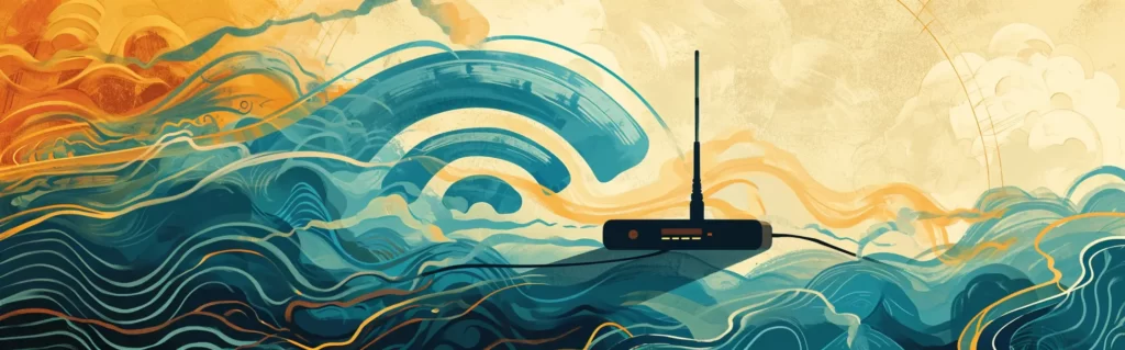Illustration du rêve wifi