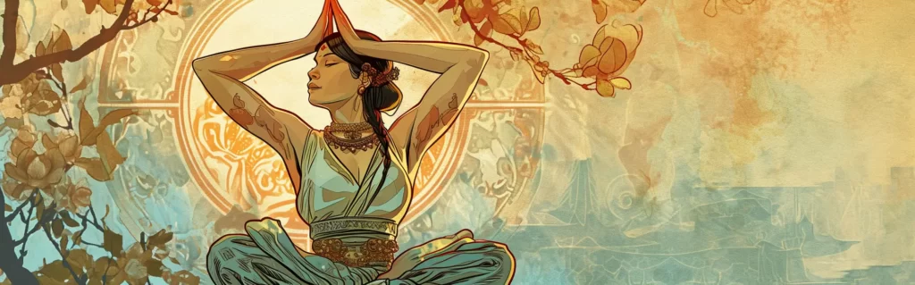 Illustration du rêve yoga